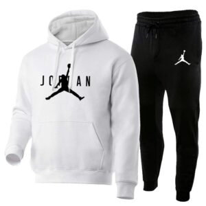 Jordan Athletic Set Casual Style White/Black