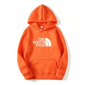 The North Face Casual Hooded Sweatshirt Orange