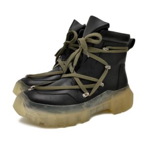 Rick Owens Thick-Sole Functional Style Black