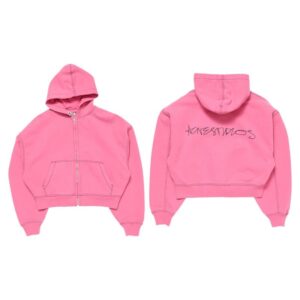 Acne Streetwear Hoodie - Pink