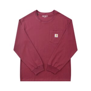 Carhartt Workwear Long-Sleeve T-Shirt Burgundy