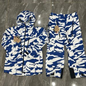 Burton Camo-Style Men's Blue and White