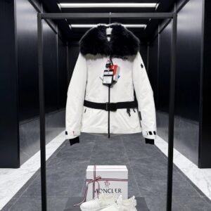 Moncler Fashion-Forward White Jacket