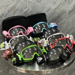 Chrome Hearts Trendy Black Goggles