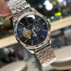 OMEGA De Ville Blue Mechanical Watch