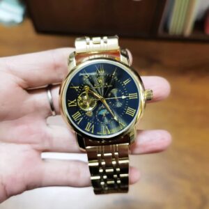 Rolex Classic Blue Dial Watch