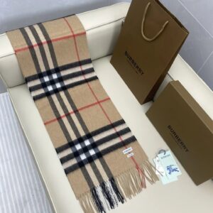 Burberry Tartan Camel Scarf