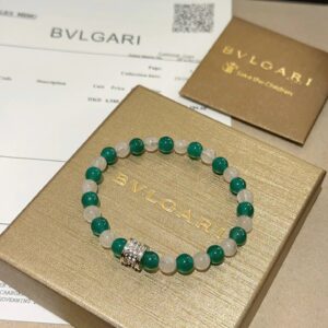 BVLGARI Charity Edition Green-White Bracelet