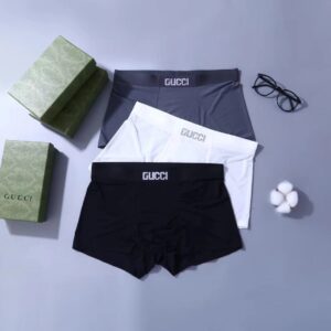 Gucci 100% Cotton Boxer Briefs Collection