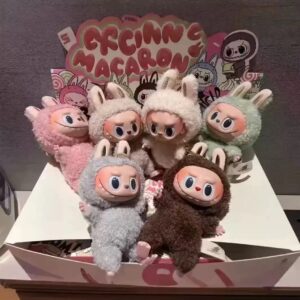 LABUBU Macaron Plush Multicolor Plushies