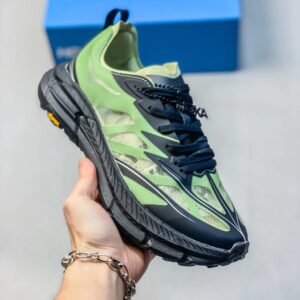 HOKA Speedgoat Trail Running Shoes Black/Green