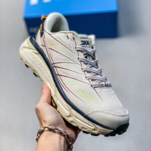 HOKA Speedgoat Trail Running Shoes in Off-White