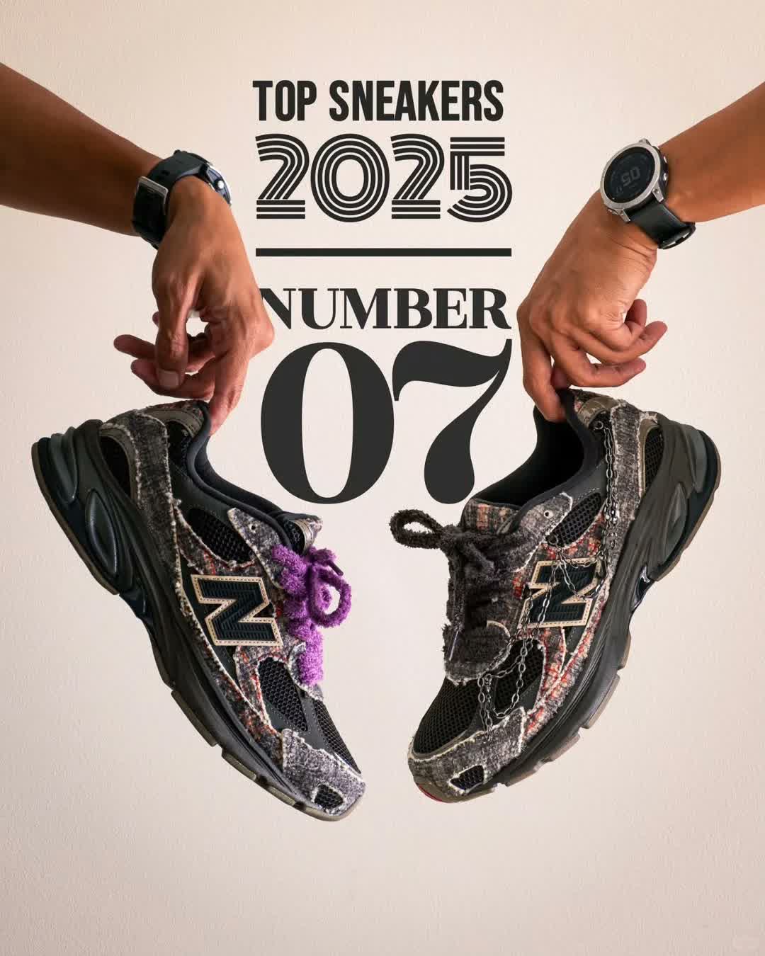 Up There x New Balance 991v2 number one best sneaker of 2025